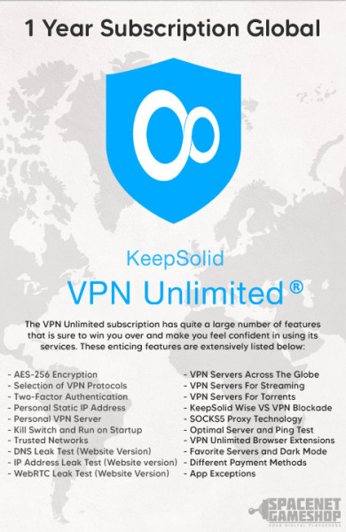 VPN Unlimited 12 Meseci [GLOBAL]